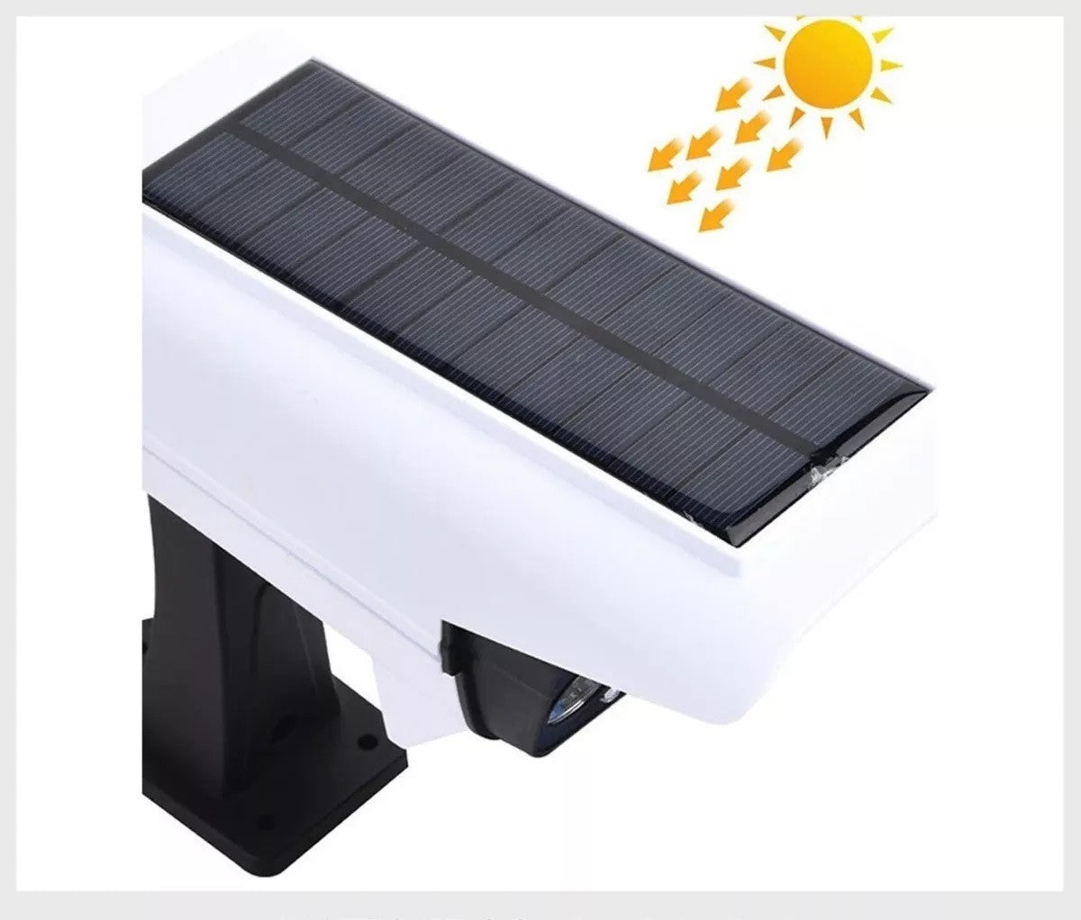 SolarGuard Pro - Iluminación inteligente con efecto disuasivo 3 en 1
